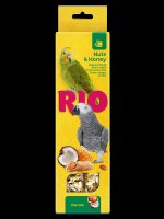 RIO Sticks für Papageien mit Honig und Nüssen,...