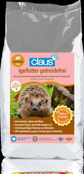 Claus Igelfutter getreidefrei 750 g